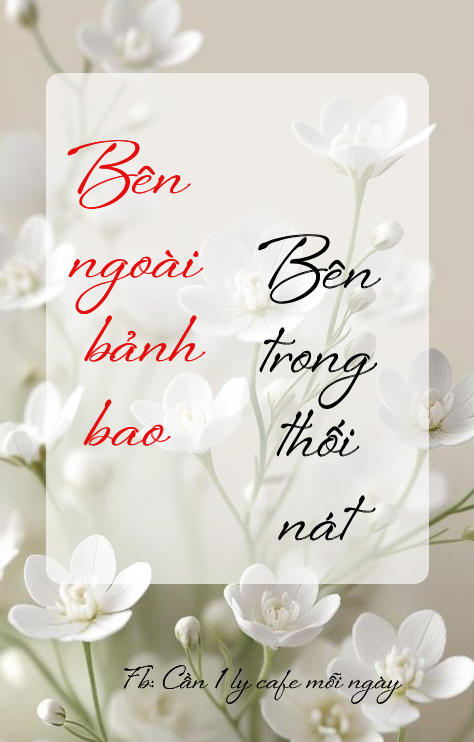 Bên ngoài bảnh bao, bên trong thối nát