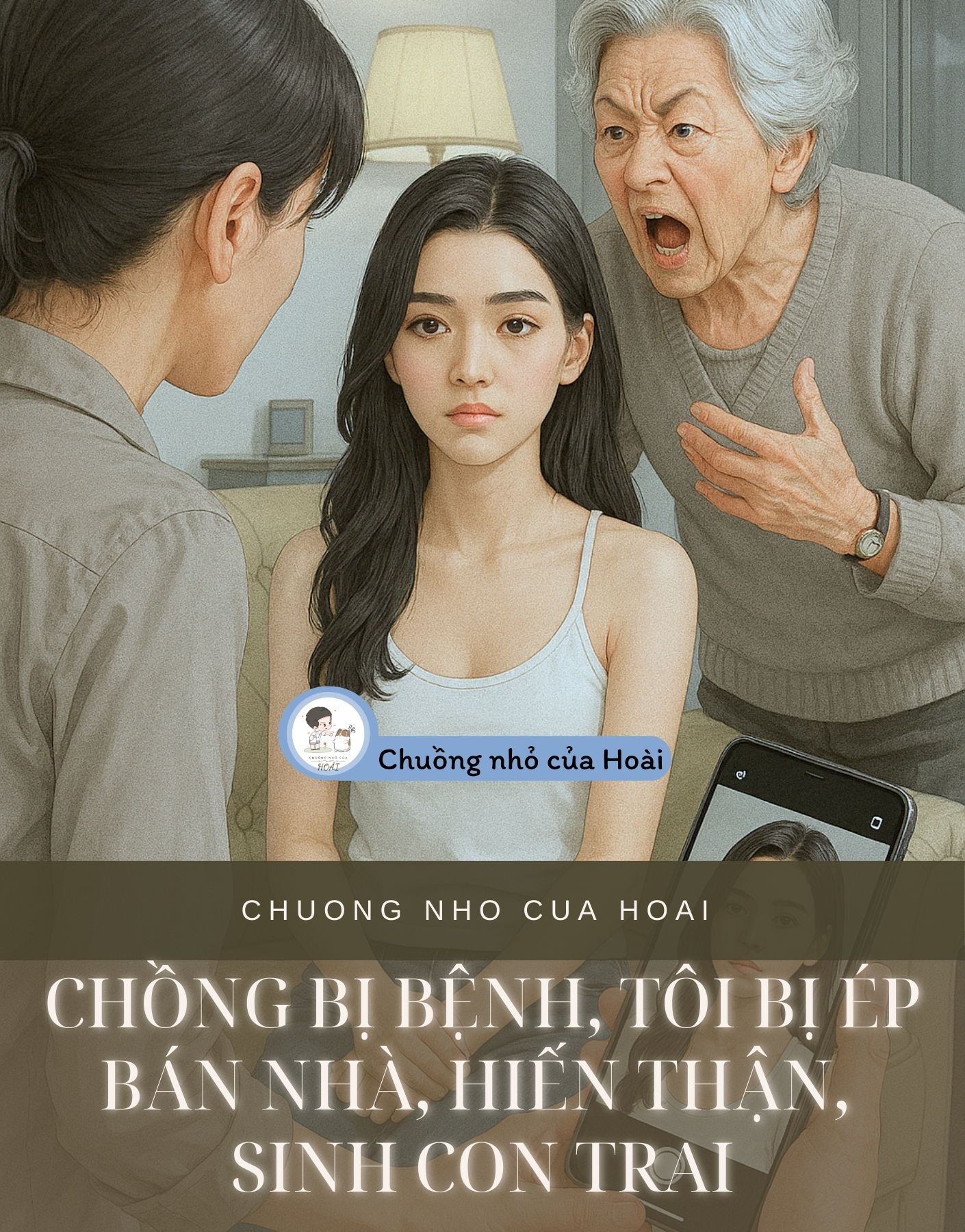 CHỒNG BỊ BỆNH, TÔI BỊ ÉP BÁN NHÀ, HIẾN THẬN, SINH CON TRAI