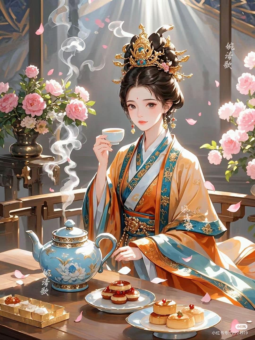 Cung Nữ và Tiểu Công Chúa Của Nàng