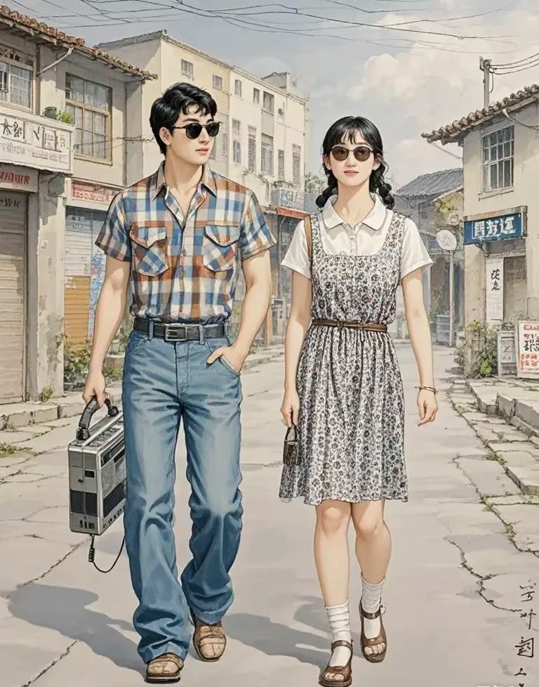 GIAN PHỤ DÂM PHỤ THẬP NIÊN 80