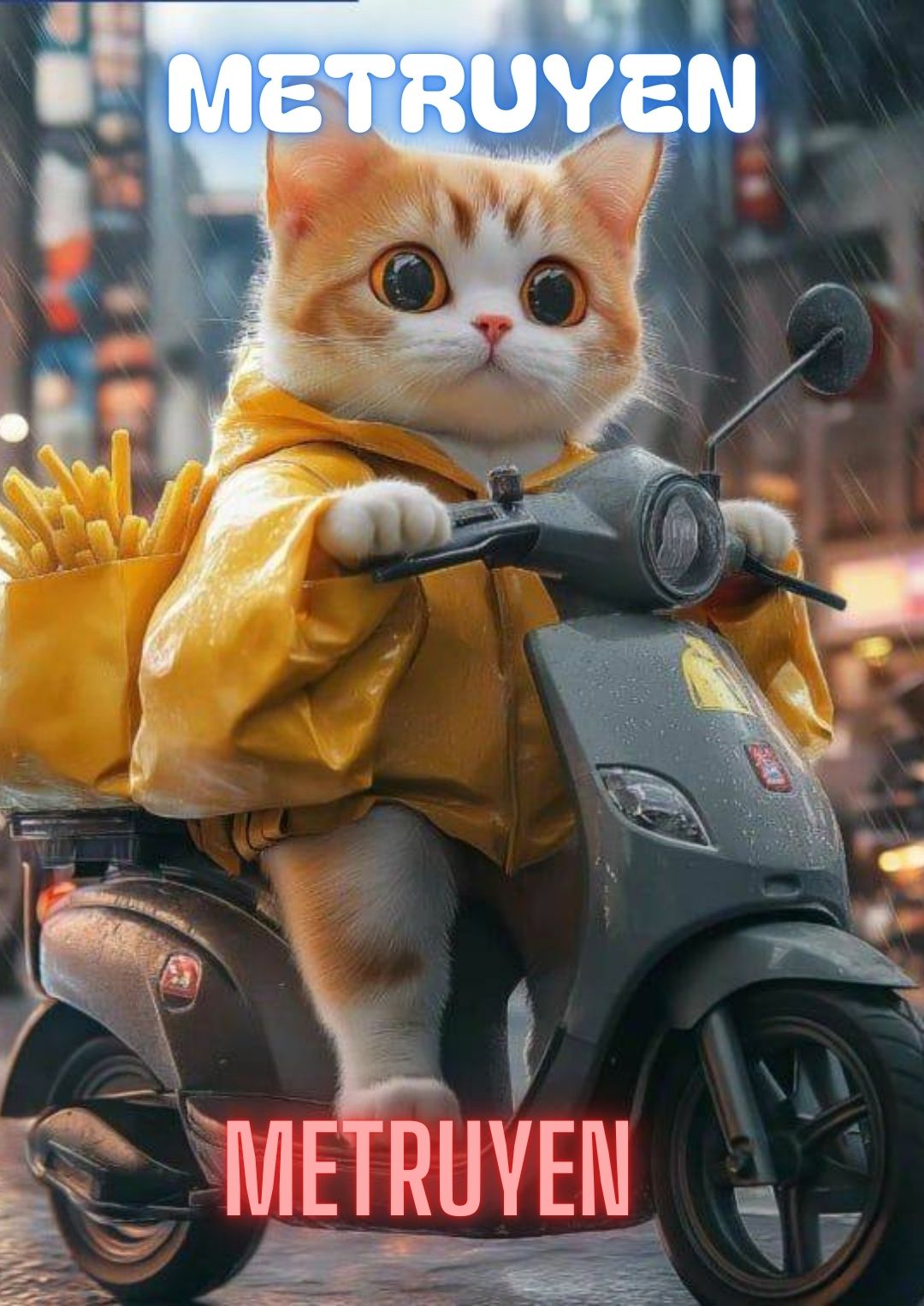 Mèo Cam Giao Hàng