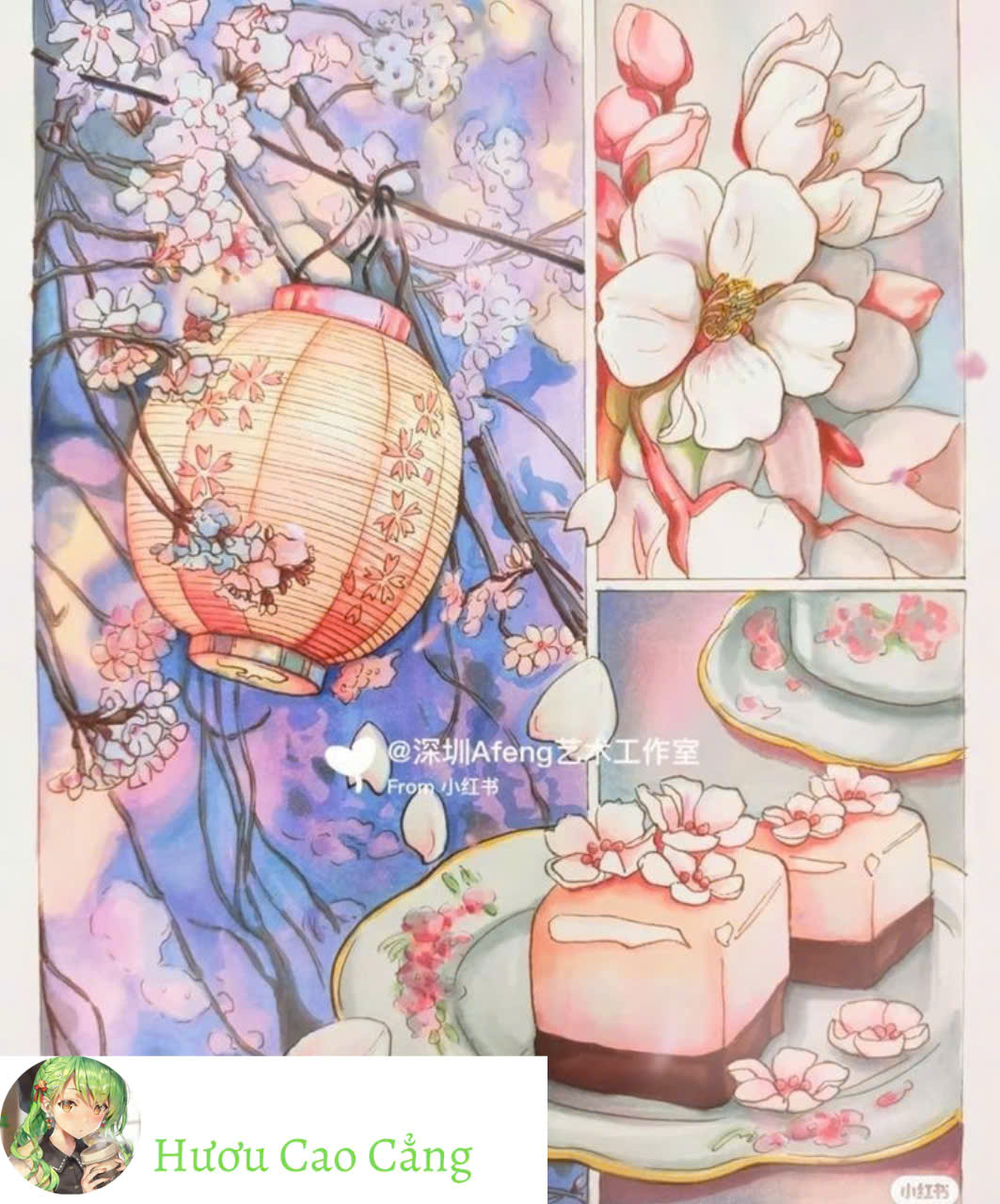 Mộ bên gốc đào nhỏ