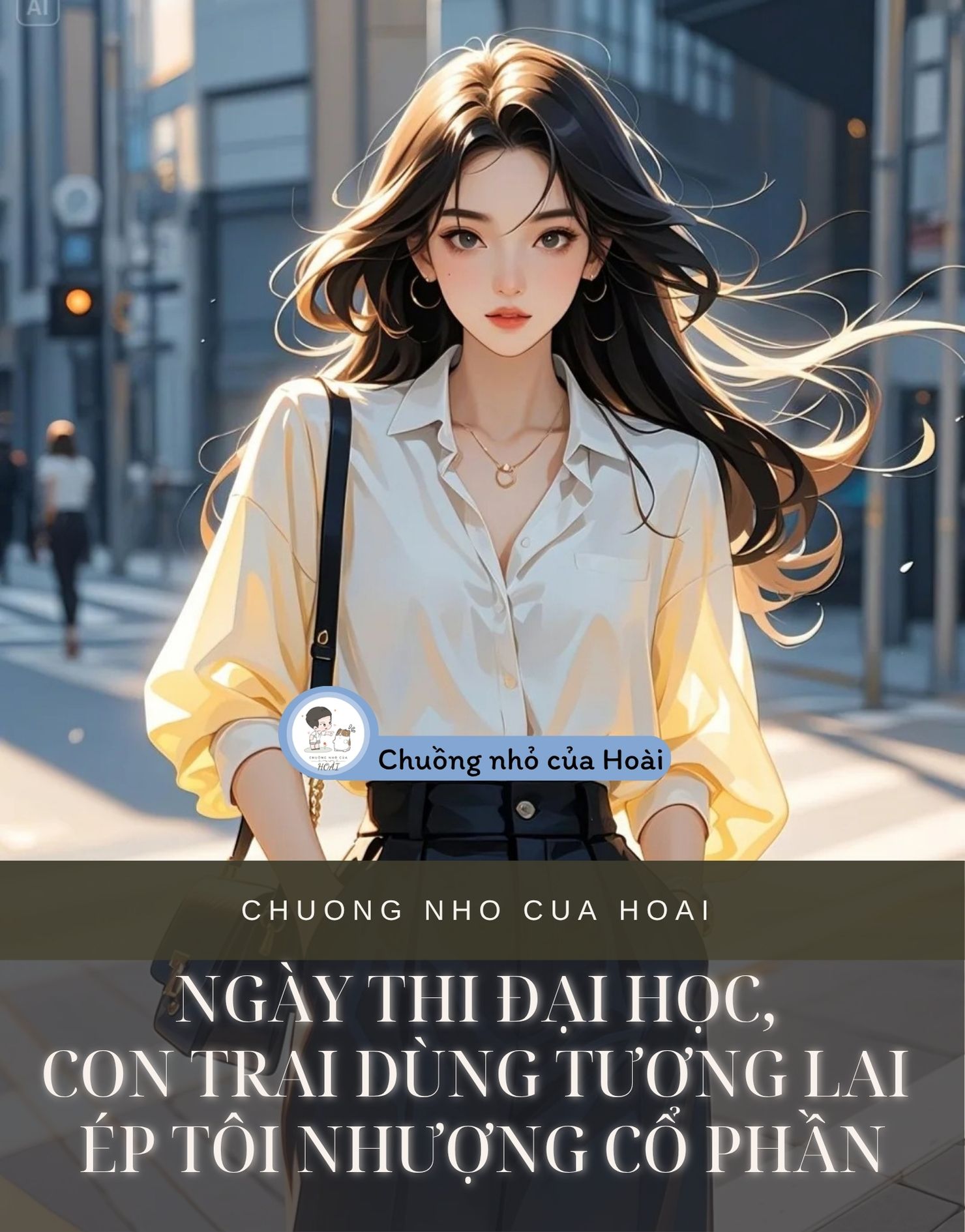 NGÀY THI ĐẠI HỌC, CON TRAI DÙNG TƯƠNG LAI ÉP TÔI NHƯỢNG CỔ PHẦN