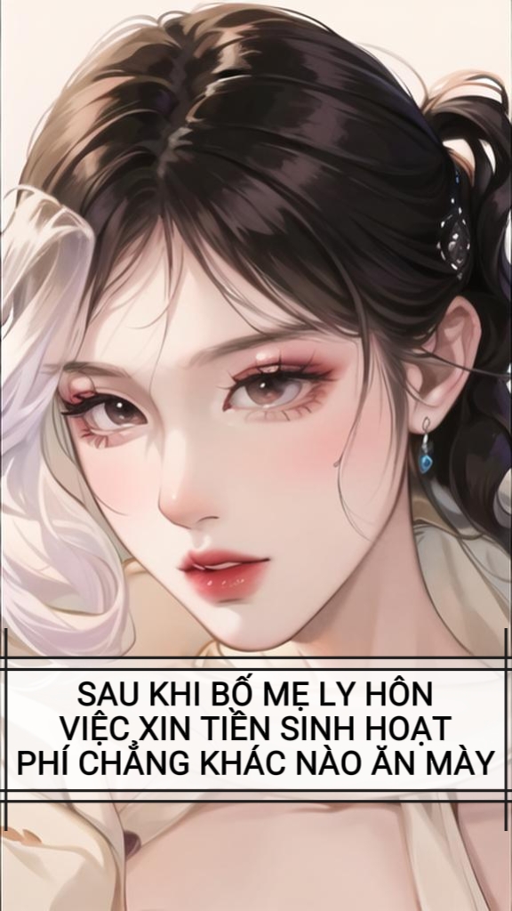 SAU KHI BỐ MẸ LY HÔN , VIỆC XIN TIỀN SINH HOẠT PHÍ CHẲNG KHÁC NÀO ĂN MÀY