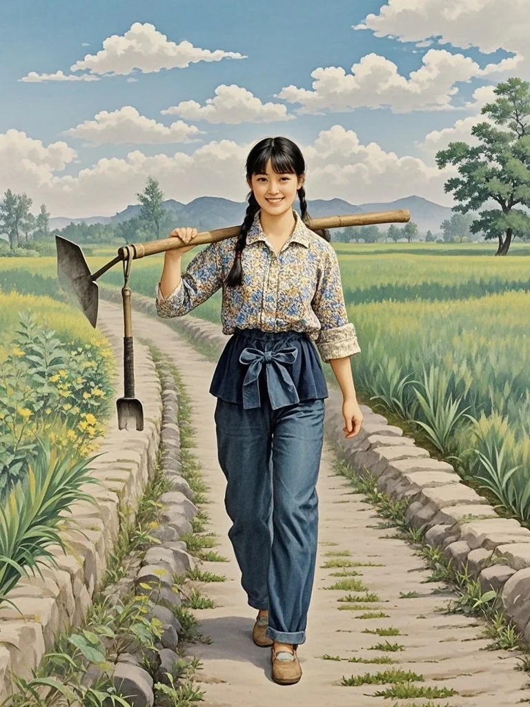 Thôn Dã Cũng Có Mùa Xuân