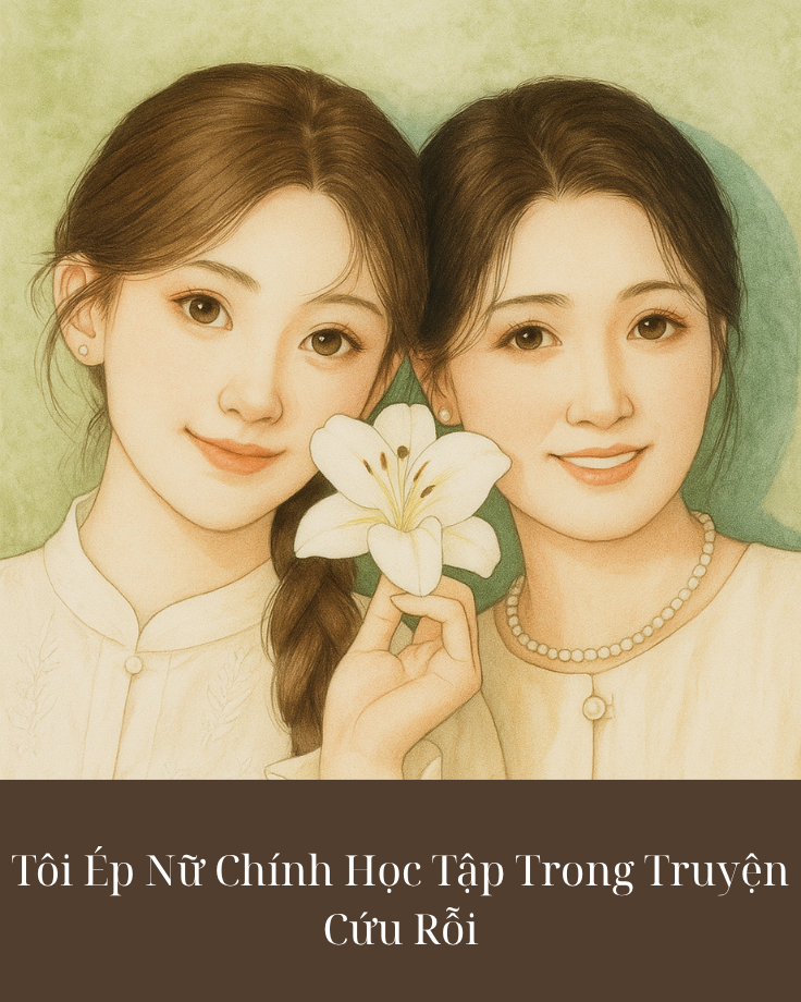 Tôi Ép Nữ Chính Học Tập Trong Truyện Cứu Rỗi