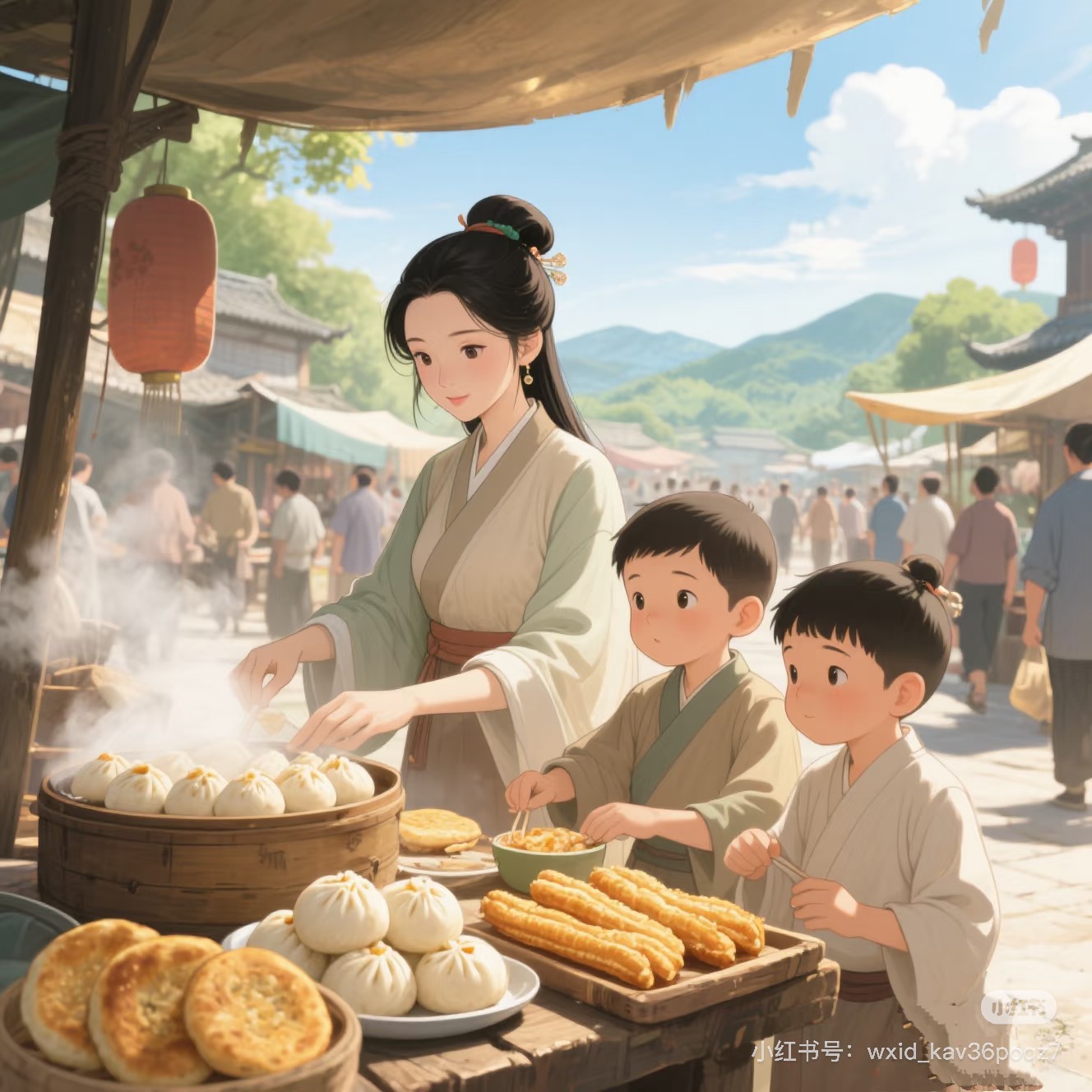 XUÂN VỀ TRÊN MÁI NHÀ TRANH